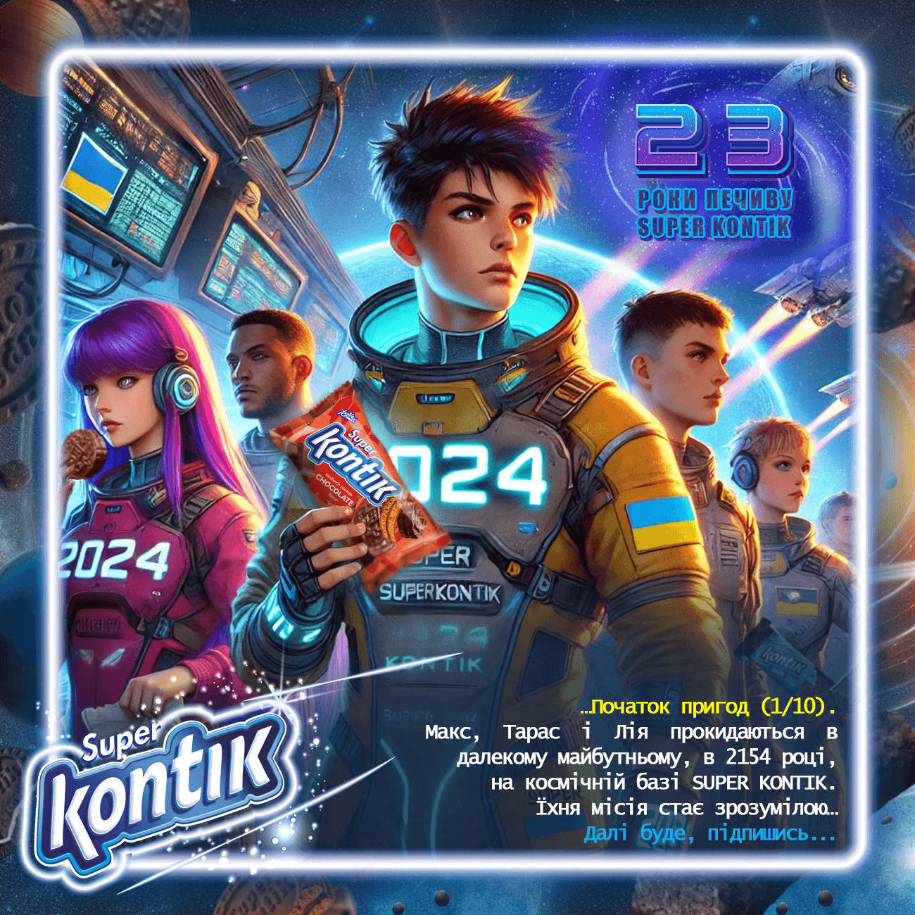 Печиво SUPER KONTIK 23 роки