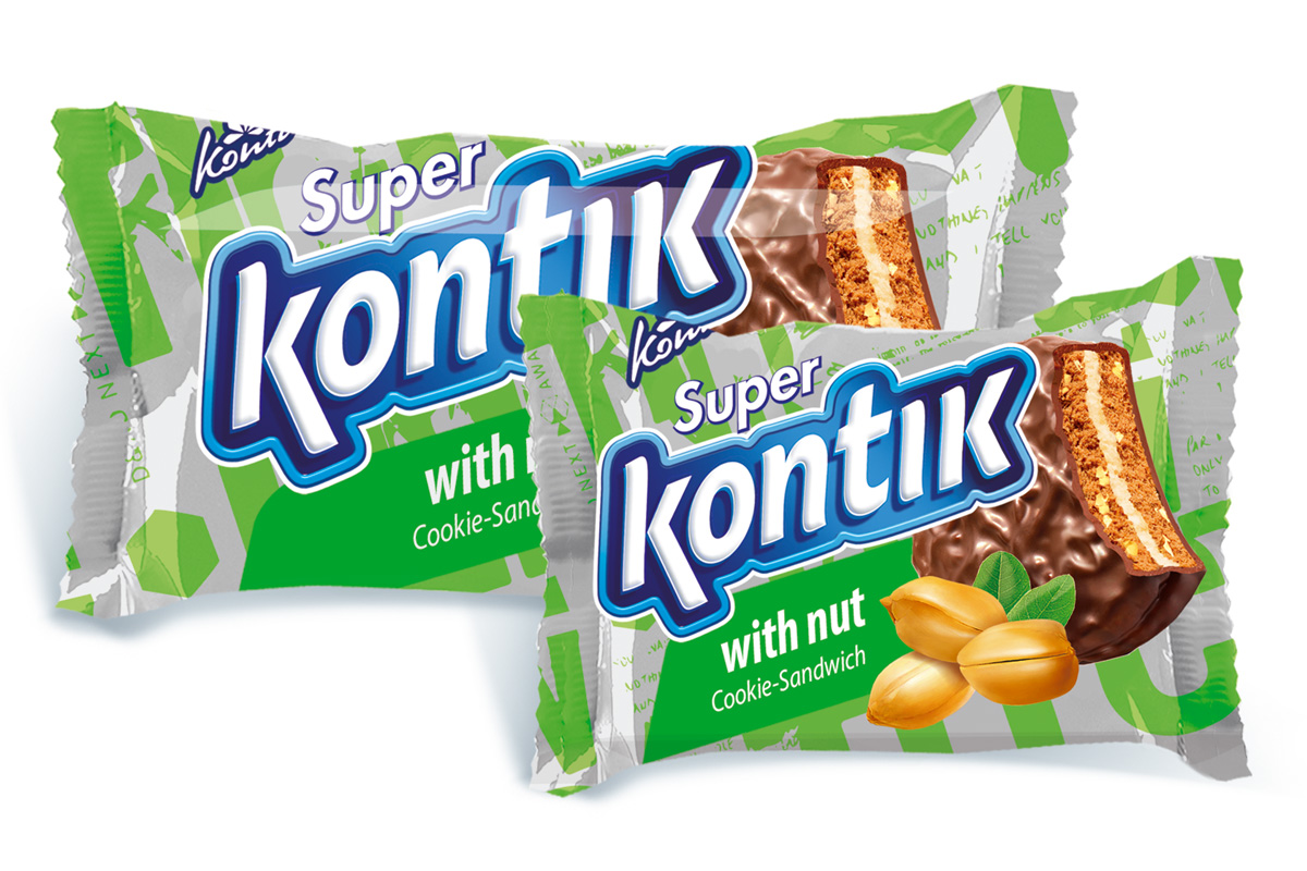 Super-Kontik with Nut — KONTI — Confectionery Company